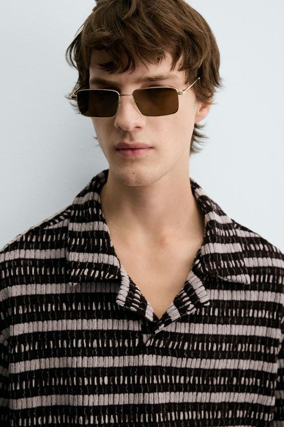 JACQUARD CUTWORK POLO SHIRT