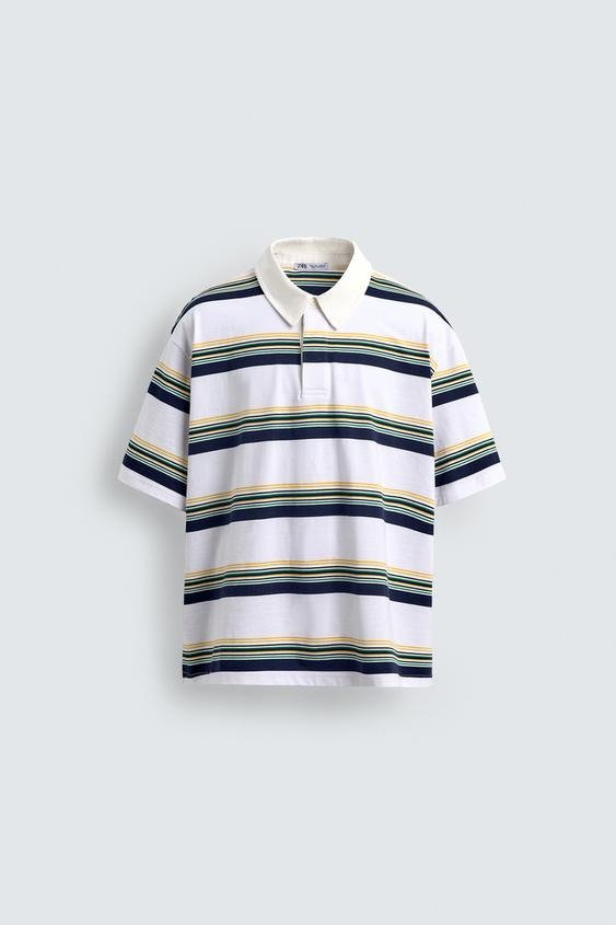 MEN'S STRIPED POLO SHIRT