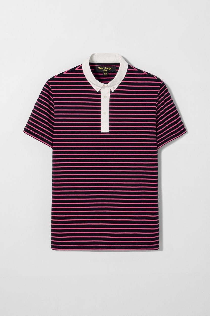 SLIM FIT STRIPED POLO SHIRT