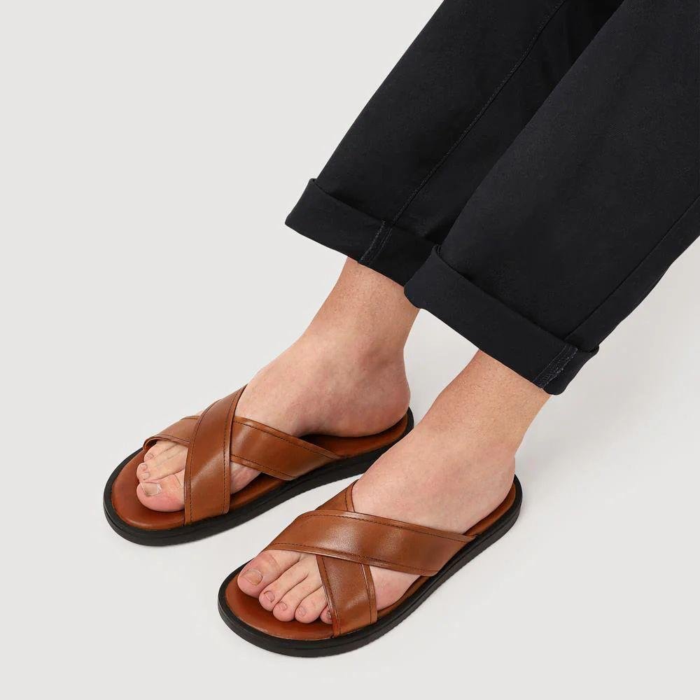Men’s Leather Mules